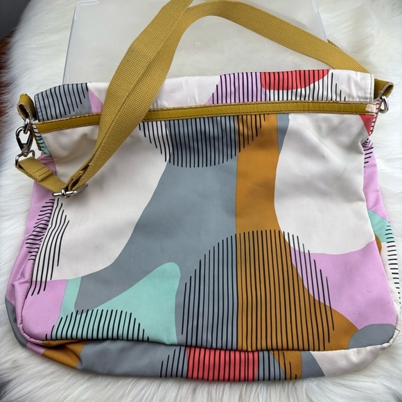 Fossil Colorful Abstract Messenger Bag - Picture 2 of 9